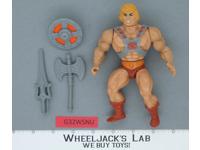 He-Man 100% Complete Masters of the Universe MOTU 1982 Mattel Vintage Figure