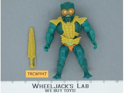 Mer-Man 100% Complete He-Man Masters of the Universe MOTU 1984 Vintage Action.