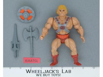 He-Man 100% Complete Masters of the Universe MOTU 1982 Mattel Vintage Figure