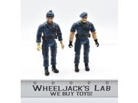 Freedom Force Chopper Maj Jason Hawk &amp; Capt Jack Knife 3.75" Figure Nylint 1986