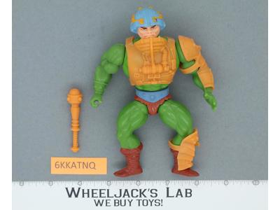 Man-At-Arms 100% Complete He-Man Masters Of The Universe MOTU 1982 Mattel Figure