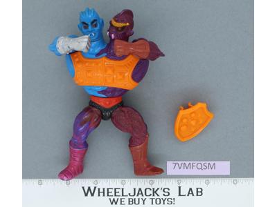Two Bad Round Back 100% Complete He-Man Masters of the Universe MOTU 1985 Mattel