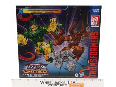 Doom 'n Destruction 3-Pack Transformers Legacy United 2024 Hasbro NEW SEALED