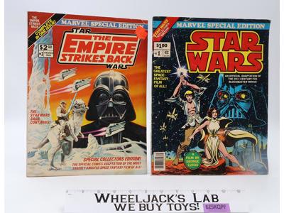 Star Wars & The Empire Strikes Back Marvel Special Edition #1 and #2 Comic Books