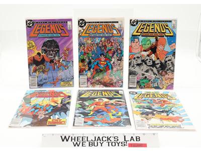 Legends 6 Part Mini Series Complete Set #'s 1 - 6 1986 DC Comics Vintage