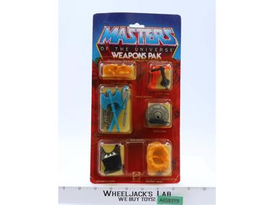 Weapons Pak He-Man Masters of the Universe MOTU 1983 Mattel NEW MOSC SEALED