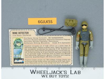 Tripwire V1 RED CARD BACK Complete G.I. Joe 1983 Hasbro Vintage Action Figure
