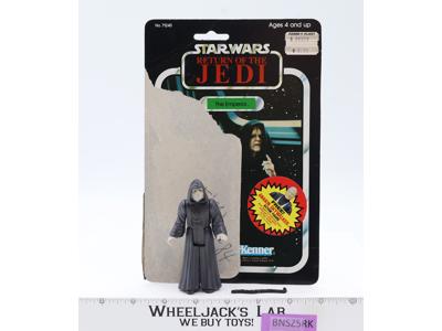 Emperor Palpatine 100% Complete 79 Back-B Star Wars 1984 Kenner Figure NO REPRO