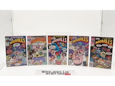 Madballs # 1-5 Marvel Star Comics 1986 Vintage