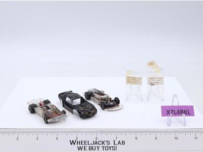 TYCO TCR HO Slot Car BLACK Pontiac Firebird Trans Am w/ Extra Springs WORKS