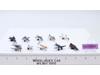 Lot of 10 Jets/Airplanes/Planes 1988-89 Vintage Galoob Micro Machines