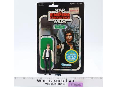 Han Solo Big Head 100% Complete 45 Back-A Star Wars ROTJ 1981 Kenner Figure