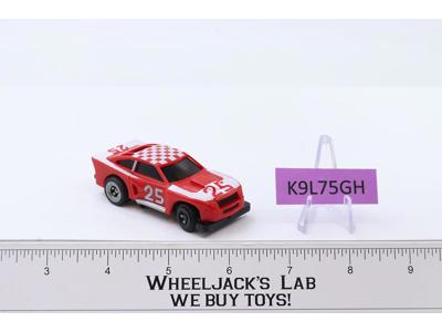 Ideal TCR Jam Car #25 HO Scale Slot Car Red & White 1977 Vintage WORKS