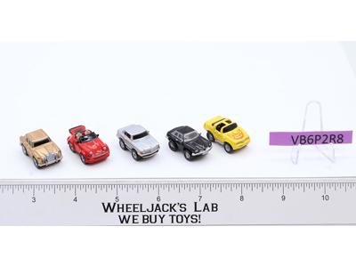 Lot of 5 Misc Cars Vintage Galoob Micro Machines