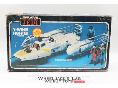 Y-Wing Complete WORKS Star Wars ROTJ 1983 Kenner Vintage Action Figure Vehicle