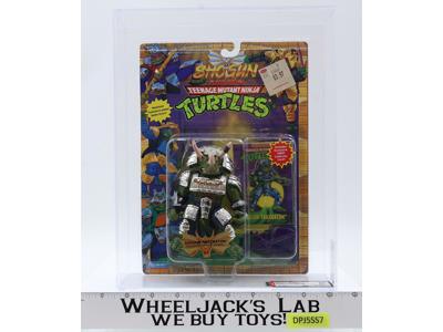 Shogun Triceraton AFA GRADED 85 80/85/85 TMNT Shogun Ninja 1994 Playmates Figure