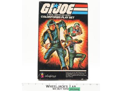 G.I. Joe A Real American Hero Play Set Colorforms 1982 Hasbro