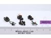 Lot of 6 Military Vehicle Micro Machines 1987-89 Galoob Vintage