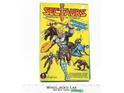 Sectaurs Warriors of Symbion Colorforms Adventure Set 1984 Vintage