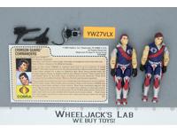 Tomax & Xamot V1 RED CARD BACK Complete G.I. Joe 1985 Hasbro Vintage Figure