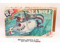Sea Wolf Adventure Team GI Joe 1975 Hasbro 12" Action Figure Vehicle With Box