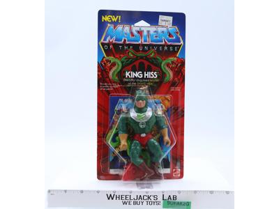 King Hiss Masters of the Universe MOTU 1985 Mattel Action Figure NEW SEALED