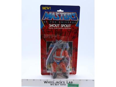 Snout Spout 12-Back Masters of the Universe MOTU 1985 Mattel Figure NEW SEALED