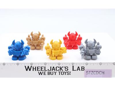 Set of 5 Transformers Marble Chocolate Easy Assemble Kit Action Figures