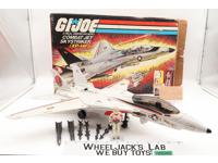 XP-14F Combat Jet Skystriker W/ Ace GI Joe 1983 Hasbro Action Figure Vehicle