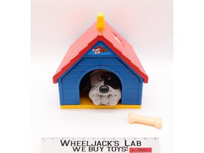 Pound Puppies Pup's Pad 1985 Tonka Vintage Puppy Bone Doghouse Carrying Case