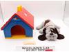 Pound Puppies Pup's Pad 1985 Tonka Vintage Puppy Bone Doghouse Carrying Case