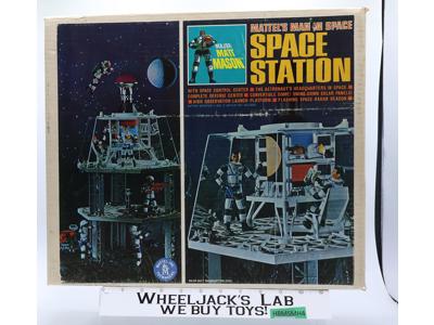 Space Station 100% Complete W/ Box Major Matt Mason in Space Mattel Playset