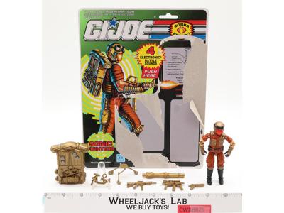 Viper V3 100% Complete W/ 22 Cardback 1990 G.I. Joe Hasbro Vintage Action Figure