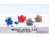 Set of 4 Transformers Marble Chocolate Easy Assemble Kit Action Figures