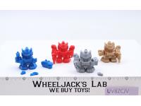 Set of 4 Transformers Marble Chocolate Easy Assemble Kit Action Figures