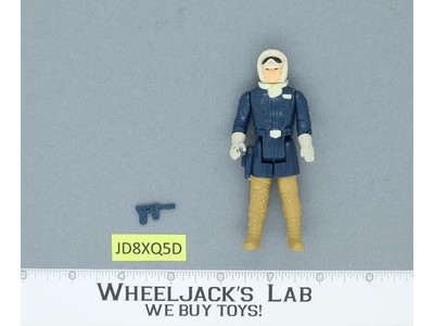 Han Solo Hoth 100% Complete NO COO Star Wars ESB 1980 Kenner Figure NO REPRO