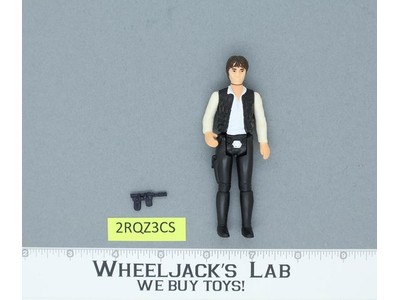 Han Solo BIG HEAD 100% Complete Star Wars 1977 Kenner Action Figure NO REPRO