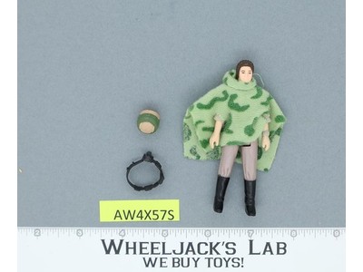 Princess Leia W/Combat Poncho 100% Complete Star Wars ROTJ 1984 Kenner NO REPRO
