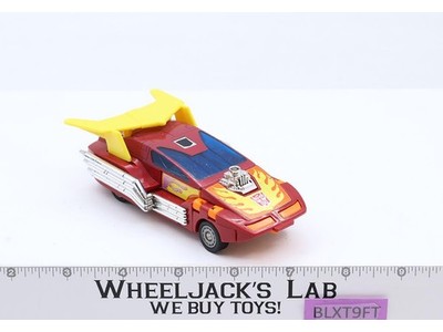 Hot Rod Vintage 1986 G1 Transformers Hasbro Action Figure MISSING TIRE