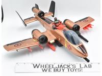 Rattler Copper Gold Jet TRU GI Joe ARAH Cobra 2002 Action Figure Vehicle