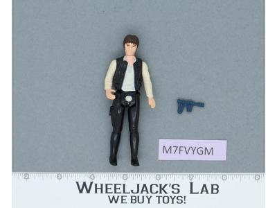 Han Solo BIG HEAD 100% Complete Star Wars 1977 Kenner Action Figure NO REPRO