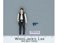 Han Solo BIG HEAD 100% Complete Star Wars 1977 Kenner Action Figure NO REPRO