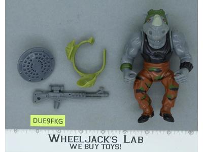 Rocksteady HARD HEAD Teenage Mutant Ninja Turtles TMNT 1988 Playmates Vintage