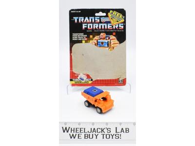 Wideload  WITH CARDBACK Vintage Hasbro 1987 G1 Transformers Action Figure