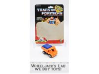 Wideload  WITH CARDBACK Vintage Hasbro 1987 G1 Transformers Action Figure