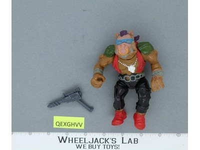 Bebop HARD HEAD Teenage Mutant Ninja Turtles TMNT Playmates 1988 Vintage Figure