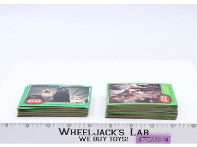 Star Wars Series 4 Complete Green Set 1977 Topps Vintage Trading Cards