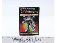 Prowl Action Figure Vintage Instruction Manual 1984 Hasbro G1 Transformers