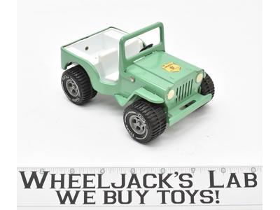 Smokey The Bear Patrol Jeep WHITE NOT CLEAR LIGHTS Vintage Tonka Employee Owned