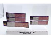 Bruticus Lot of 5 Action Figure Tech Specs 1985 Vintage Hasbro G1 Transformers